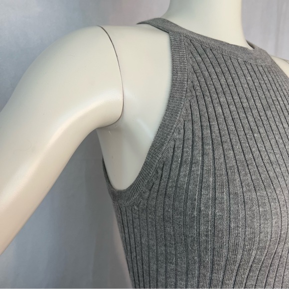 Grey Knit Mini Dress BNWOT - Picture 2 of 7